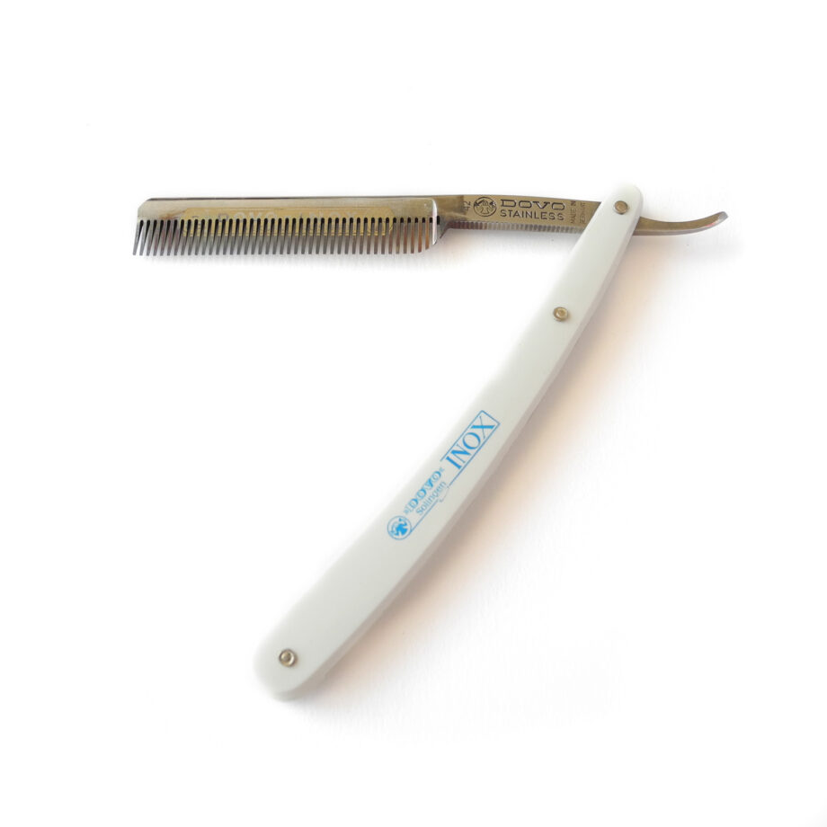 Rasoio lama vera dentato a mano libera per capelli