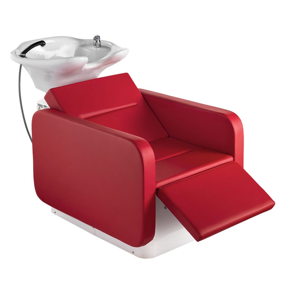 Poltrona lavatesta professionale LUNAIRE COMFORT UP per parrucchieri