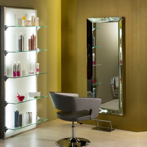 Mobile espositore parrucchiere